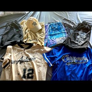 2 SHEIN Baseball Shirts